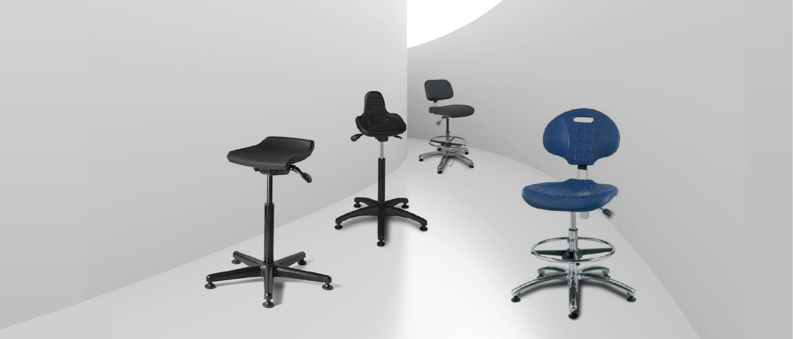 industrial seating - esd chairs and stools
