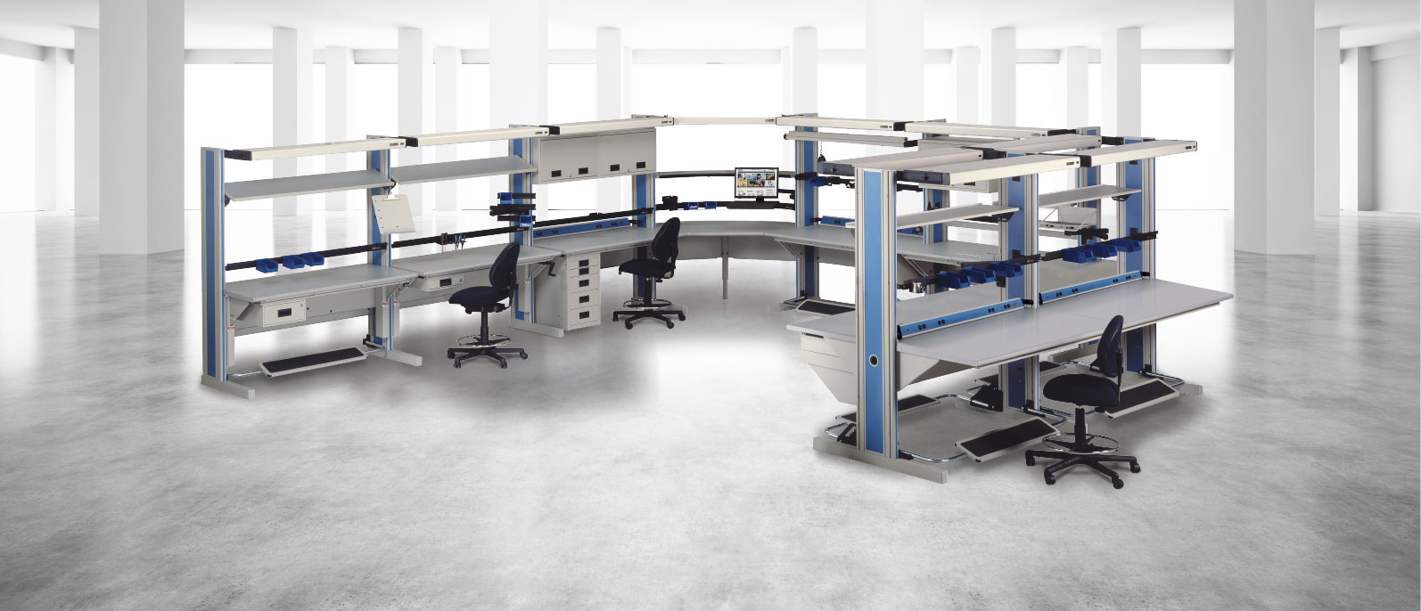 dimension 4 industrial workstations